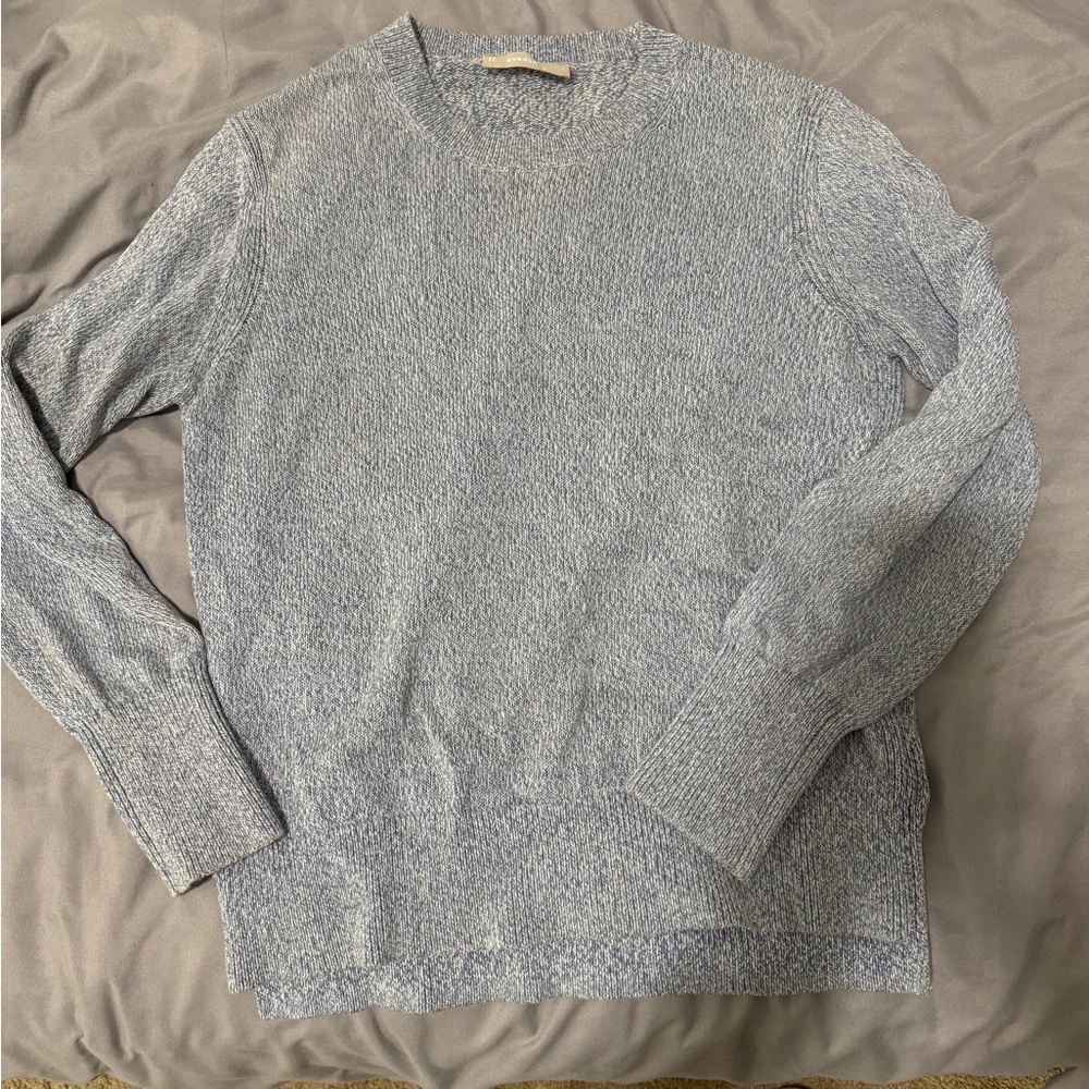 Everlane Men's Heathered Gray Crewneck Sweater